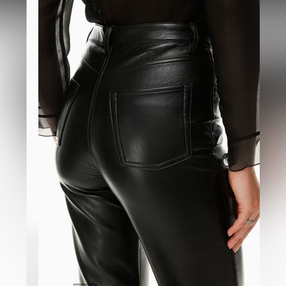 Wilfred Black Straight Leg Pants - Picture 5 of 14